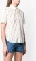 Saint Laurent shirt met ster print Beige - Thumbnail 3