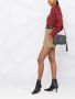 Saint Laurent Shorts met geplooid detail Groen - Thumbnail 4