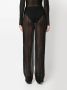 Saint Laurent Straight broek Zwart - Thumbnail 4