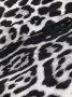 Saint Laurent Sjaal met luipaardprint Zwart - Thumbnail 3