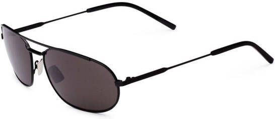 Saint Laurent SL 561 zonnebril met piloten montuur Zwart