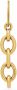 Saint Laurent Sleutelhanger met gegraveerd logo Goud - Thumbnail 2