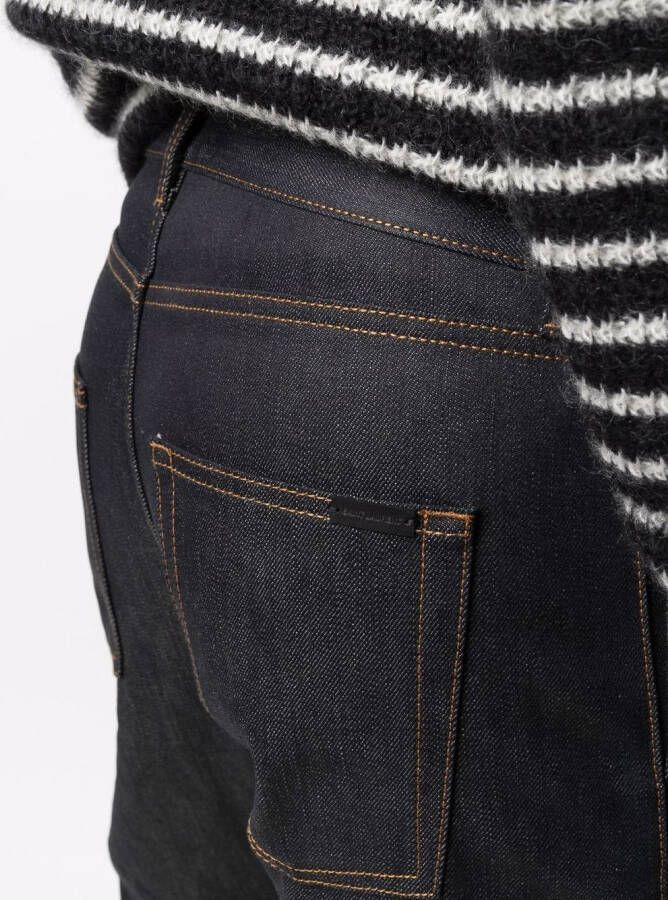 Saint Laurent Slim-fit jeans Blauw