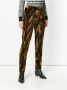Saint Laurent slim high-waist trousers Metallic - Thumbnail 3