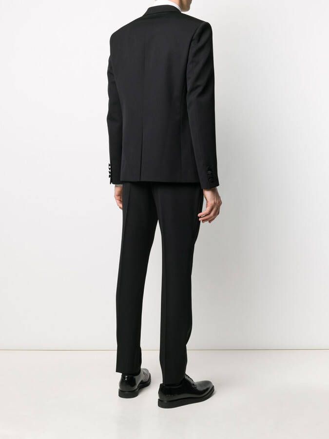 Saint Laurent Pak met zijden afwerking Zwart