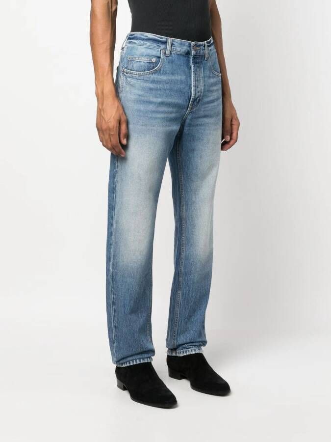 Saint Laurent Straight jeans Blauw