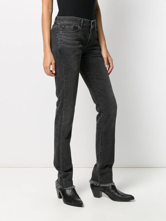 Saint Laurent Straight jeans Grijs
