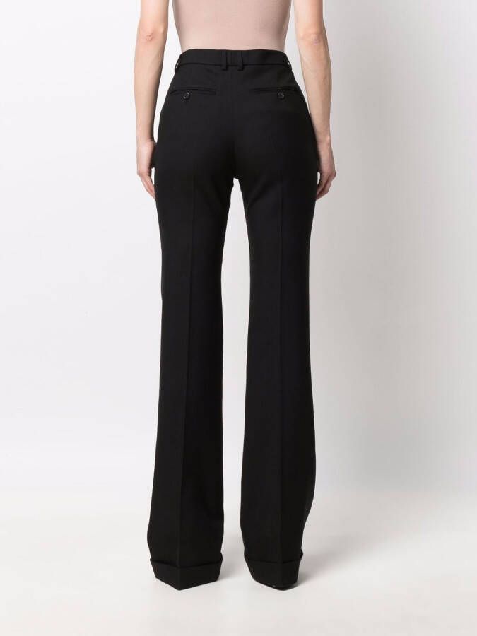 Saint Laurent Straight pantalon Zwart