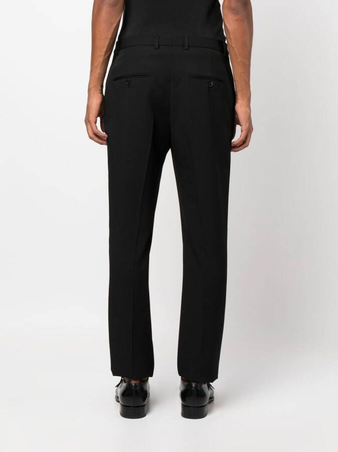 Saint Laurent Straight pantalon Zwart
