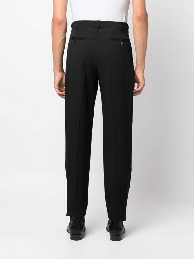 Saint Laurent Straight pantalon Zwart