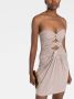 Saint Laurent Strapless jurk Beige - Thumbnail 5