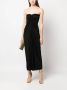 Saint Laurent Strapless mini-jurk Zwart - Thumbnail 2