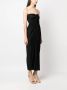 Saint Laurent Strapless mini-jurk Zwart - Thumbnail 3