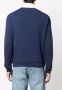 Saint Laurent Sweater met logoprint Blauw - Thumbnail 4