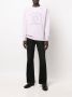Saint Laurent Sweater met ronde hals Roze - Thumbnail 2