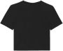 Saint Laurent T-shirt met geborduurd logo Zwart - Thumbnail 2