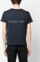 Saint Laurent T-shirt met logoprint Blauw - Thumbnail 4