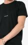 Saint Laurent T-shirt met logoprint Zwart - Thumbnail 5