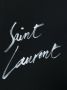 Saint Laurent t shirt met logoprint dames katoen XL Zwart - Thumbnail 5