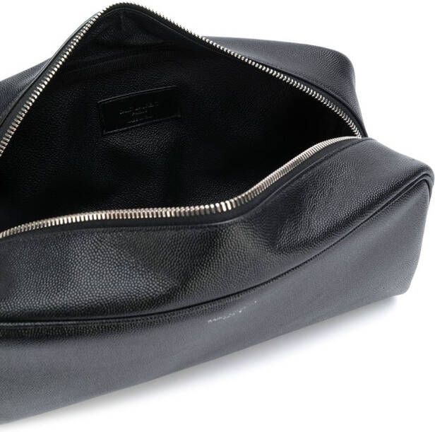 Saint Laurent Toilettas met print Zwart