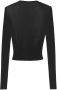 Saint Laurent Top met ronde hals Zwart - Thumbnail 2