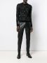 Saint Laurent Trui met jacquarddessin Zwart - Thumbnail 2