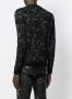 Saint Laurent Trui met jacquarddessin Zwart - Thumbnail 4