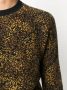 Saint Laurent Trui met luipaardprint Bruin - Thumbnail 5