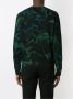 Saint Laurent Trui met print Zwart - Thumbnail 4