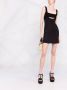 Saint Laurent Uitgesneden mini-jurk Zwart - Thumbnail 2