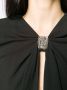 Saint Laurent Verfraaide mini-jurk Zwart - Thumbnail 5