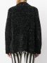 Saint Laurent Vest met V-hals Zwart - Thumbnail 4