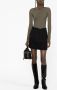 Saint Laurent Wollen rok Zwart - Thumbnail 2