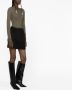Saint Laurent Wollen rok Zwart - Thumbnail 3