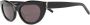 Saint Laurent Eyewear Zonnebril met cat-eye montuur Zwart - Thumbnail 2