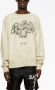 SAINT MXXXXXX Sweater met rozenprint Beige - Thumbnail 3