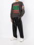 SAINT MXXXXXX Sweater met logoprint Grijs - Thumbnail 2