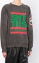 SAINT MXXXXXX Sweater met logoprint Grijs - Thumbnail 3