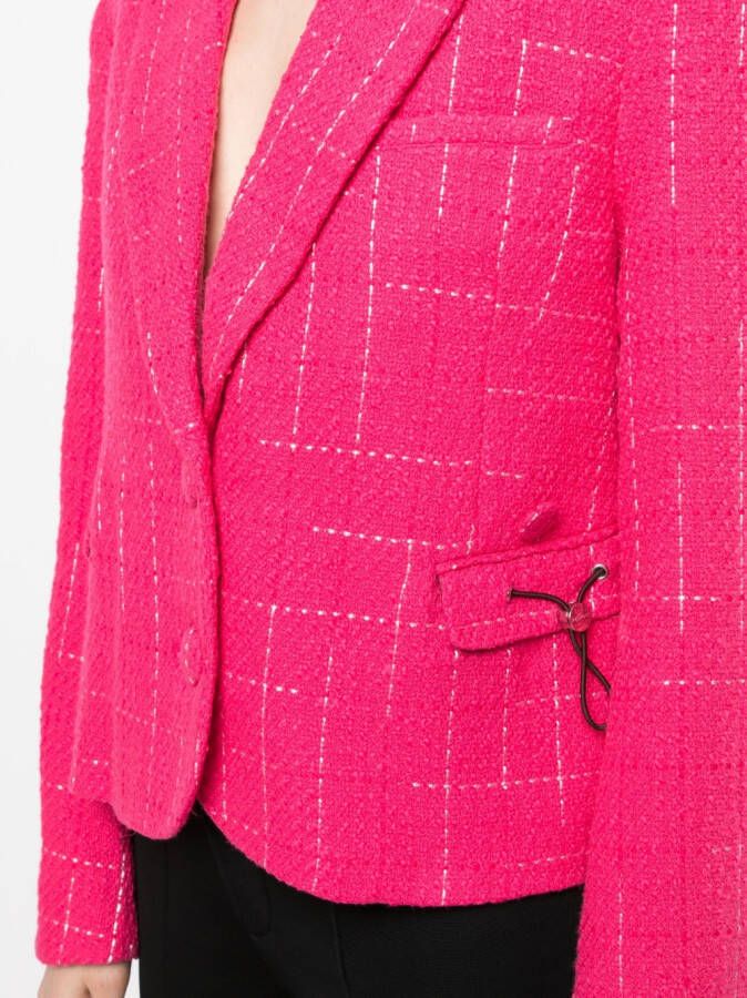 Saks Potts Cropped blazer Roze