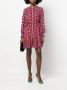 Saloni Mini-jurk met bloemenprint Rood - Thumbnail 2
