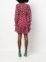 Saloni Mini-jurk met bloemenprint Rood - Thumbnail 4