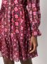 Saloni Mini-jurk met bloemenprint Rood - Thumbnail 5