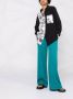 Ferragamo Blouse met vlakken Zwart - Thumbnail 2