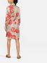 Ferragamo Blousejurk met bloemenprint Beige - Thumbnail 4