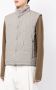 Ferragamo Bodywarmer met trechterhals Grijs - Thumbnail 3