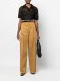 Ferragamo Broek met wijde pijpen Beige - Thumbnail 2