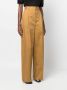 Ferragamo Broek met wijde pijpen Beige - Thumbnail 3