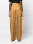 Ferragamo Broek met wijde pijpen Beige - Thumbnail 4