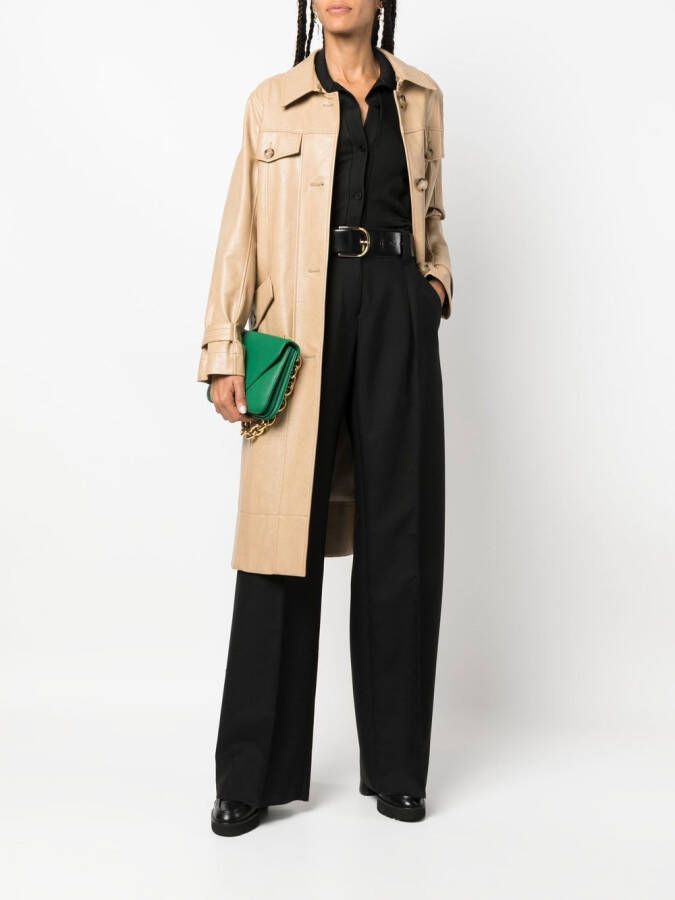 Ferragamo Broek met wijde pijpen Zwart