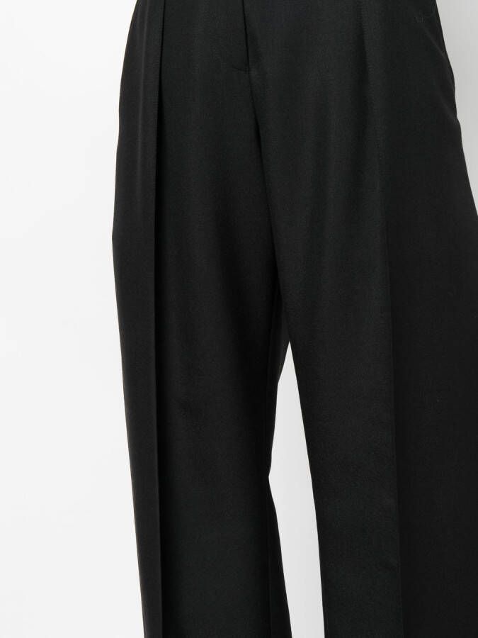 Ferragamo Broek met wijde pijpen Zwart